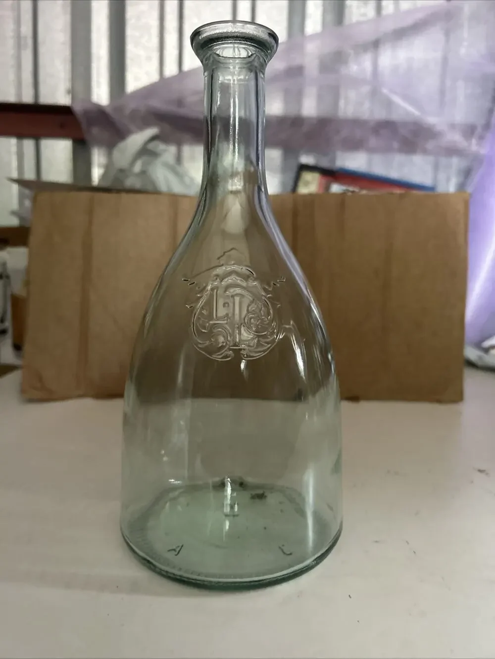 Vintage Glass Water Wine Decanter LL